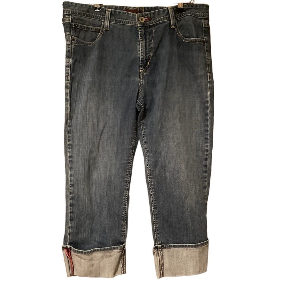 Eddie Bauer Denim Jean Capris Size 12